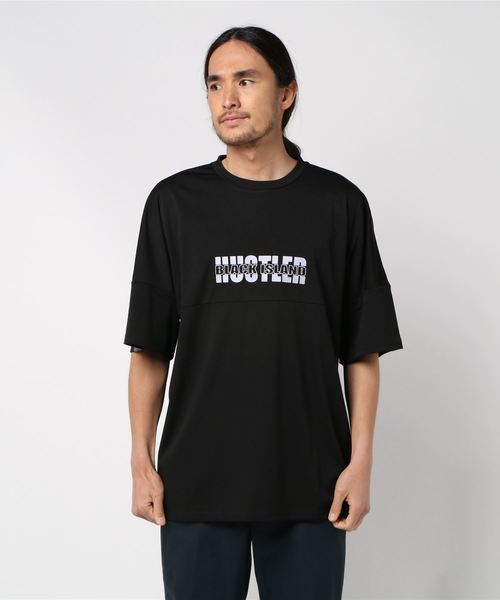 JACKROSE（ジャックローズ）の「JUDGEMENT バックテープドルマンビッグTEE（Tシャツ/カットソー・メンズ・ホワイト/ブラック・FREE）」の2枚目の写真
