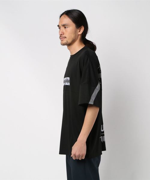 JACKROSE（ジャックローズ）の「JUDGEMENT バックテープドルマンビッグTEE（Tシャツ/カットソー・メンズ・ホワイト/ブラック・FREE）」の3枚目の写真