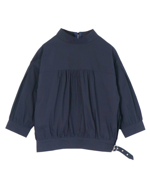 &g'aime（アンジェム）の「【&g'aime】ボリュームスリーブコットンブラウス（旧品番）（シャツ/ブラウス・レディース・ホワイト/ネイビー/アクア・FREE）」の15枚目の写真