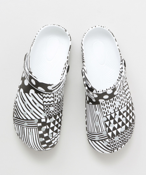 Evaクロッグサンダル メンズサイズ サンダル カヤ カヤ のファッション 和モダン幾何学柄 シューズ カヤ サンダル セール