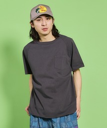 S/S BASEBALL TEE W/POCKET / ショートスリーブベースボールＴ W/ポケット