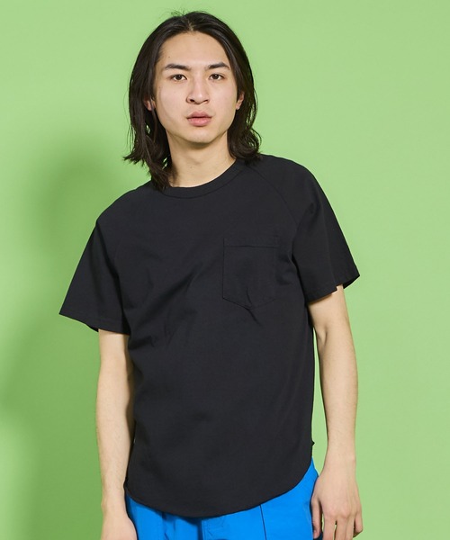 S/S BASEBALL TEE W/POCKET / ショートスリーブベースボールＴ W/ポケット（Tシャツ/カットソー）｜WALLA WALLA SPORT（ワラワラスポーツ） pattayablatt.com
