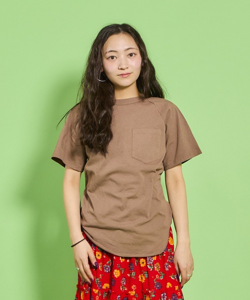 S/S BASEBALL TEE W/POCKET / ショートスリーブベースボールＴ W/ポケット（Tシャツ/カットソー）｜WALLA WALLA SPORT（ワラワラスポーツ） pattayablatt.com