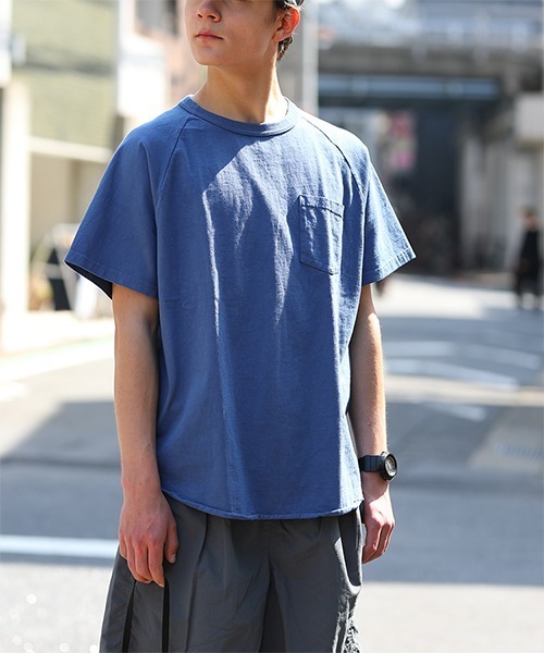 S/S BASEBALL TEE W/POCKET / ショートスリーブベースボールＴ W/ポケット（Tシャツ/カットソー）｜WALLA WALLA SPORT（ワラワラスポーツ） pattayablatt.com