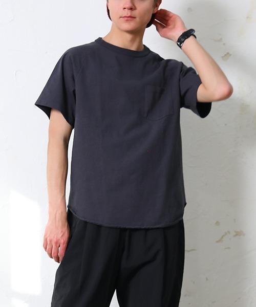 S/S BASEBALL TEE W/POCKET / ショートスリーブベースボールＴ W/ポケット（Tシャツ/カットソー）｜WALLA WALLA SPORT（ワラワラスポーツ） pattayablatt.com