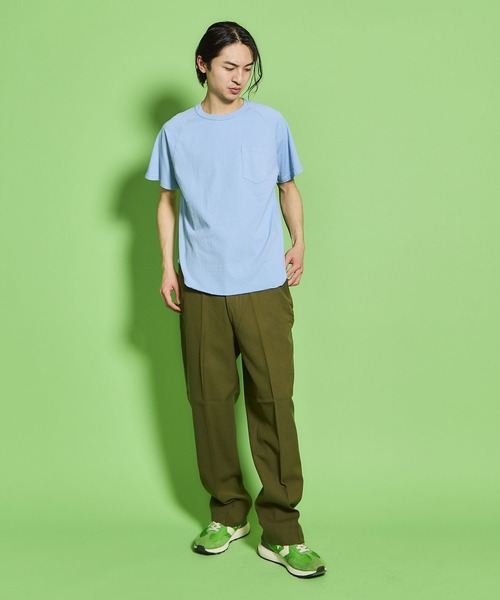 S/S BASEBALL TEE W/POCKET / ショートスリーブベースボールＴ W/ポケット（Tシャツ/カットソー）｜WALLA WALLA SPORT（ワラワラスポーツ） pattayablatt.com