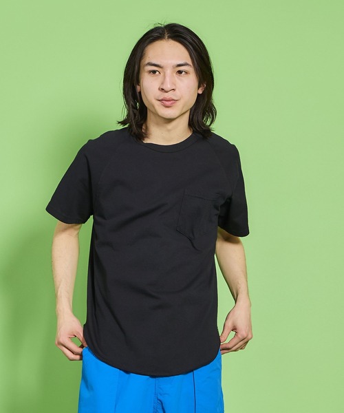 S/S BASEBALL TEE W/POCKET / ショートスリーブベースボールＴ W/ポケット（Tシャツ/カットソー）｜WALLA WALLA SPORT（ワラワラスポーツ） pattayablatt.com