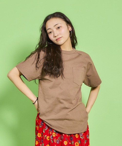 S/S BASEBALL TEE W/POCKET / ショートスリーブベースボールＴ W/ポケット（Tシャツ/カットソー）｜WALLA WALLA SPORT（ワラワラスポーツ） pattayablatt.com