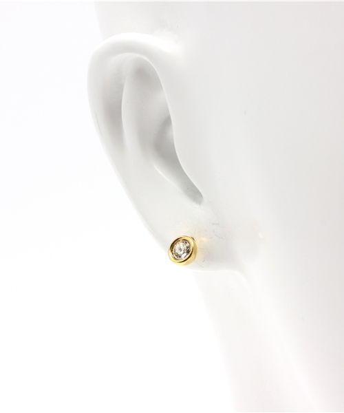 PAPILLONNER(パピヨネ)の「スワロコットンパールキャッチ(ピアス(両耳用)・レディース・ホワイト・FREE)」の3枚目の写真