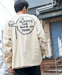 Mark Gonzales/マークゴンザレス MONO-MART別注 ビッグシルエット背面BIGプリント 長袖Tee