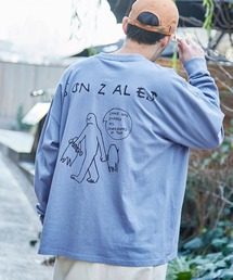 Mark Gonzales/マークゴンザレス MONO-MART別注 ビッグシルエット背面BIGプリント 長袖Tee