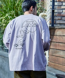 Mark Gonzales/マークゴンザレス MONO-MART別注 ビッグシルエット背面BIGプリント 長袖Tee
