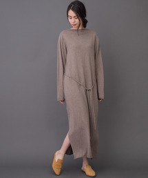Munich | 【3way】コットンカシミヤワンピース/ロングカーディガン(ワンピース)