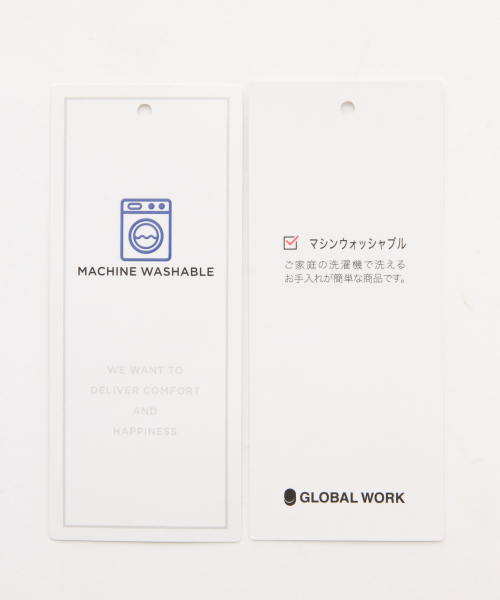 GLOBAL WORK（グローバルワーク）の「洗えるニットタンク/839032（タンクトップ・レディース・ブラック/オフホワイト/グレー系その他7/ベージュ系その他3・FREE）」の9枚目の写真