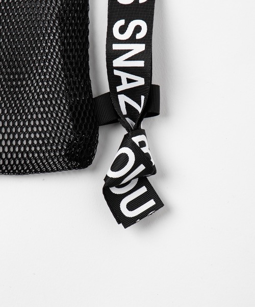 WEGO（ウィゴー）の「WEGO/プチプラメッシュナップザック（バックパック/リュック・レディース・ホワイト/ブラック・FREE）」の10枚目の写真