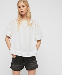 ALLSAINTS WOMENS�i�I�[���Z�C���c�@�E�B�����Y�j�́uLISE TOP�i���̑��g�b�v�X�j�v