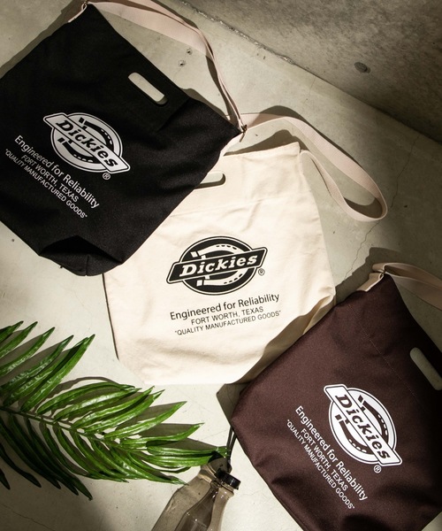 Dickies（ディッキーズ）の「∴WEGO/Dickies別注ハンドルショルダー（ショルダーバッグ・メンズ・ブラウン/ホワイト/ブラック・FREE）」の7枚目の写真