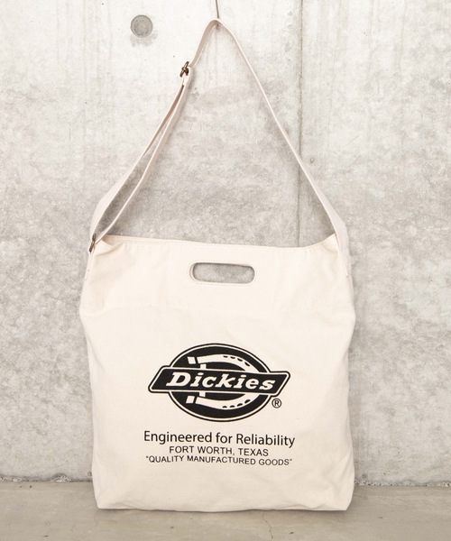 Dickies（ディッキーズ）の「∴WEGO/Dickies別注ハンドルショルダー（ショルダーバッグ・メンズ・ブラウン/ホワイト/ブラック・FREE）」の8枚目の写真