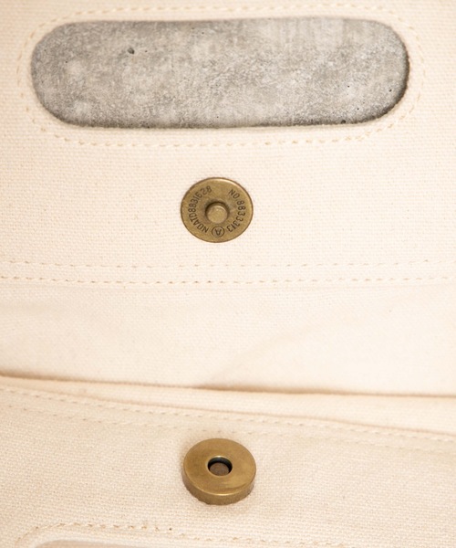 Dickies（ディッキーズ）の「∴WEGO/Dickies別注ハンドルショルダー（ショルダーバッグ・メンズ・ブラウン/ホワイト/ブラック・FREE）」の22枚目の写真