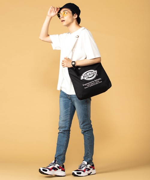 Dickies（ディッキーズ）の「∴WEGO/Dickies別注ハンドルショルダー（ショルダーバッグ・メンズ・ブラウン/ホワイト/ブラック・FREE）」の19枚目の写真