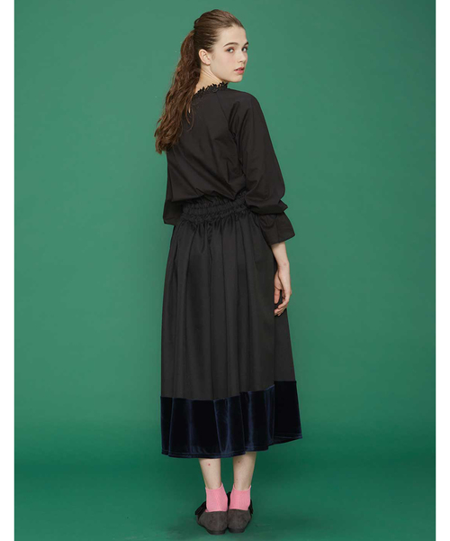 シロップ.(シロップ.)の「首もとレースが繊細な 軽やかガーリーブラウス(シャツ/ブラウス・レディース・ブラック/ピンク・SMALL/MEDIUM/LARGE/X-LARGE/XX-LARGE)」の16枚目の写真