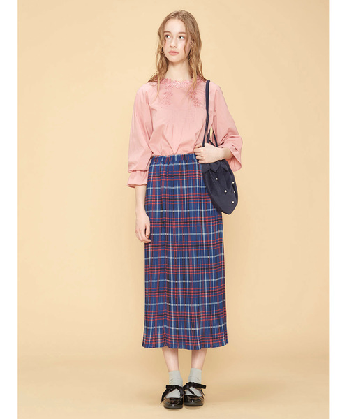 シロップ.(シロップ.)の「首もとレースが繊細な 軽やかガーリーブラウス(シャツ/ブラウス・レディース・ブラック/ピンク・SMALL/MEDIUM/LARGE/X-LARGE/XX-LARGE)」の15枚目の写真