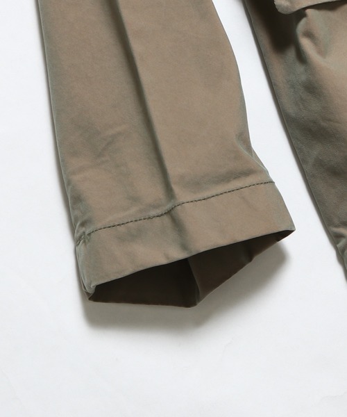 新品タグ付　REMI RELIEF カーキ　アウター　ステンカラーコート REMI RELIEF（レミ レリーフ） コットンリップショートモッズ / メンズ