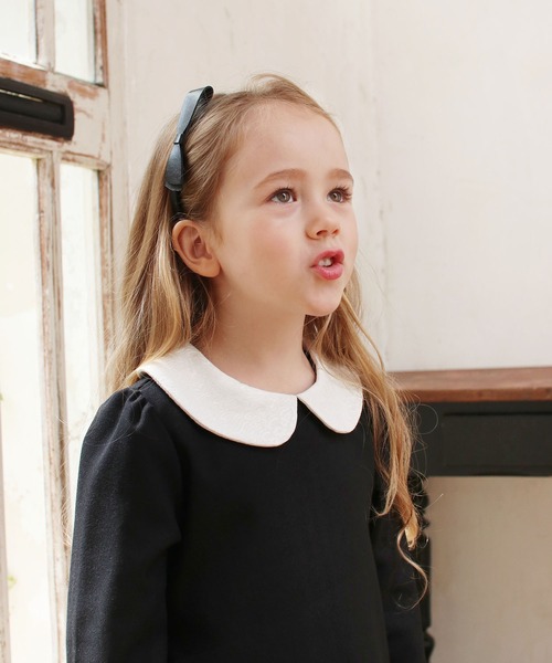 Rora（ローラ）の「モルガン 黒 フォーマル ワンピース ポケット有り（ワンピース・キッズ・ブラック・110cm/100cm/120cm/130cm/140cm/90㎝/150cm）」の9枚目の写真