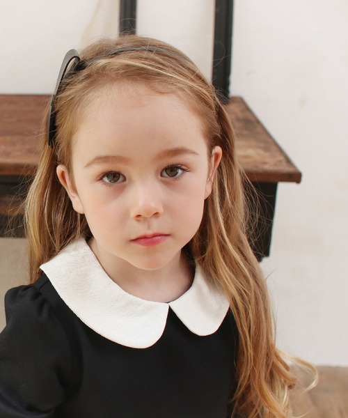 Rora（ローラ）の「モルガン 黒 フォーマル ワンピース ポケット有り（ワンピース・キッズ・ブラック・110cm/100cm/120cm/130cm/140cm/90㎝/150cm）」の7枚目の写真