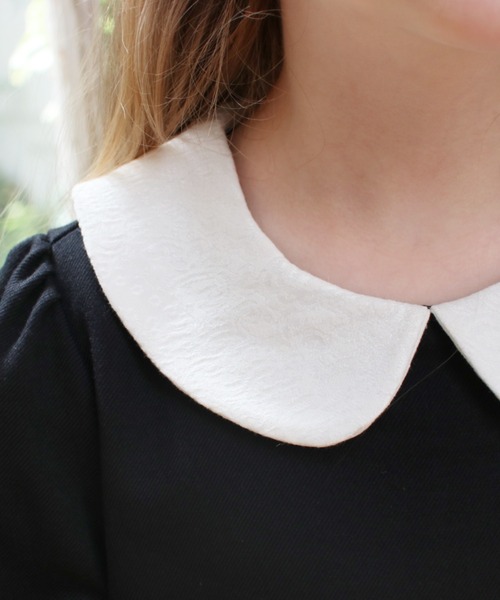 Rora（ローラ）の「モルガン 黒 フォーマル ワンピース ポケット有り（ワンピース・キッズ・ブラック・110cm/100cm/120cm/130cm/140cm/90㎝/150cm）」の3枚目の写真