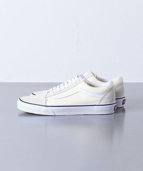 VANS（バンズ）の「＜VANS（ヴァンズ）＞OLD SKOOL WHITE スニーカー◆（スニーカー・レディース・オフホワイト・4/5/6h/4h/6/5h）」の7枚目の写真