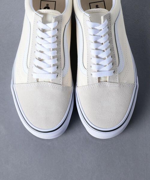 VANS（バンズ）の「＜VANS（ヴァンズ）＞OLD SKOOL WHITE スニーカー◆（スニーカー・レディース・オフホワイト・4/5/6h/4h/6/5h）」の11枚目の写真