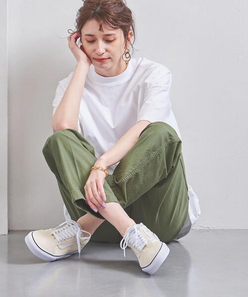 VANS（バンズ）の「＜VANS（ヴァンズ）＞OLD SKOOL WHITE スニーカー◆（スニーカー・レディース・オフホワイト・4/5/6h/4h/6/5h）」の6枚目の写真