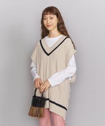 BEAUTY&YOUTH UNITED ARROWS | BY ケーブルチルデンニットベスト(ニット/セーター)