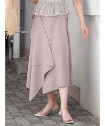 dazzlin | ティアーイレギュラーフレアスカート(スカート)