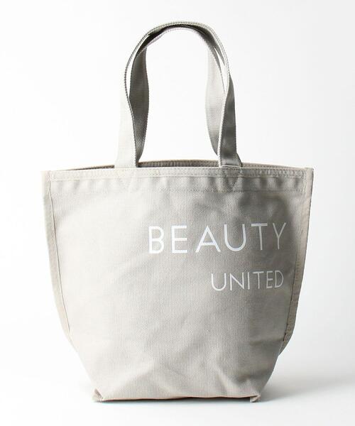 BEAUTY&YOUTH UNITED ARROWS(ビューティーアンドユースユナイテッドアローズ)の「BY∴ キャンバスロゴトートバッグ(トートバッグ・レディース・ベージュ/モカ/コバルトブルー/ナチュラル/ブラック/ライム/ライトグレー・FREE)」の3枚目の写真