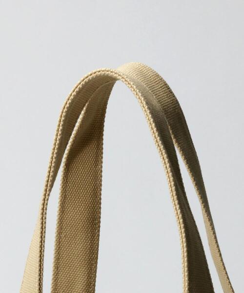 BEAUTY&YOUTH UNITED ARROWS(ビューティーアンドユースユナイテッドアローズ)の「BY∴ キャンバスロゴトートバッグ(トートバッグ・レディース・ベージュ/モカ/コバルトブルー/ナチュラル/ブラック/ライム/ライトグレー・FREE)」の11枚目の写真