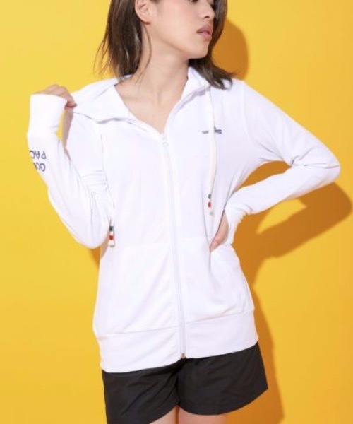 セール Op オーピー レディースラッシュガード 長袖 水着 ジップアップパーカー マリンスポーツ アウトドア 水陸両用 ラッシュガード Op オーシャンパシフィック のファッション通販 Zozotown