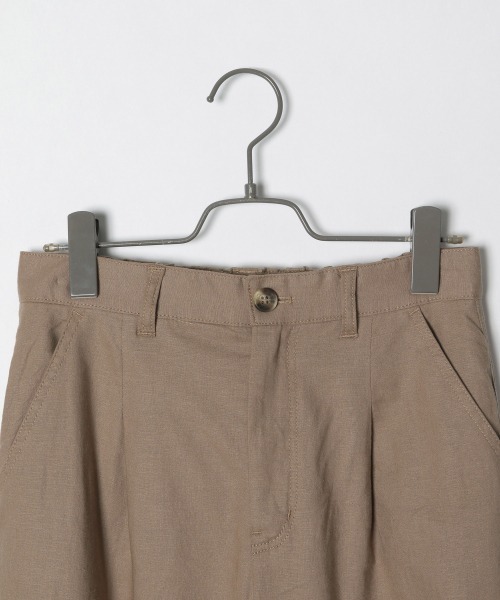 BAYFLOW（ベイフロー）の「リネンレーヨンワイドパンツ（その他パンツ・レディース・オフホワイト/ベージュ/ネイビー・SMALL/MEDIUM/LARGE）」の5枚目の写真