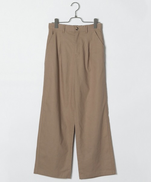 BAYFLOW（ベイフロー）の「リネンレーヨンワイドパンツ（その他パンツ・レディース・オフホワイト/ベージュ/ネイビー・SMALL/MEDIUM/LARGE）」の15枚目の写真