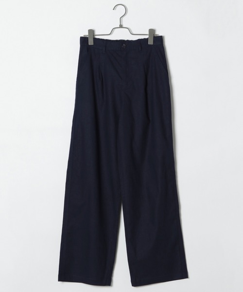 BAYFLOW（ベイフロー）の「リネンレーヨンワイドパンツ（その他パンツ・レディース・オフホワイト/ベージュ/ネイビー・SMALL/MEDIUM/LARGE）」の14枚目の写真