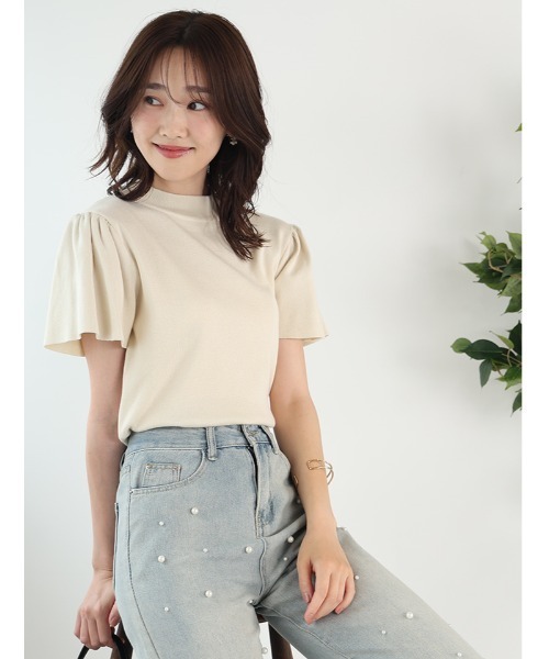 FORMME フォーム ショルダーデザインボートネックニット PL20SKN102 SALE 50%OFF】[95-244-018]Yonetomi NEW BASIC(ヨネトミニュー