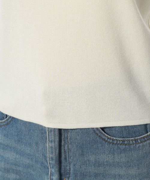 fifth（フィフス）の「フレアショルダーボトルネックニット（ニット/セーター・レディース・ベージュ/モカ/ブラック/ブルー系その他/ネイビー/チャコールグレー/ホワイト・MEDIUM）」の20枚目の写真