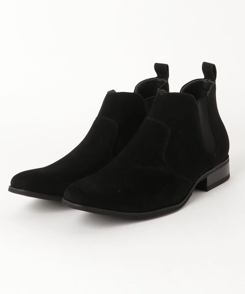 LASSU&FRISS(ラスアンドフリス)の「LASSU&FRISS スクエアトゥロングノーズサイドゴアブーツ(ブーツ・メンズ・ブルー系その他/ブラウン系その他/ブラック/グレー系その他/ブラック系その他/ブラウン・43/41/42/44/40)」の2枚目の写真