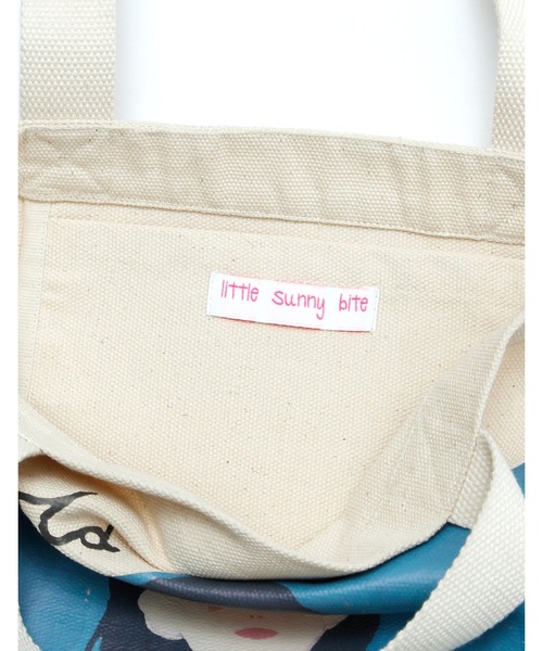 Little sunny bite（リトルサニーバイト）の「Charlotte mei x little sunny bite little girl tote bag（トートバッグ・レディース・ナチュラル・FREE）」の11枚目の写真