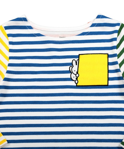 MNダッフィートートバッグ、graniphボーダー長袖シャツ Design Tshirts Store graniph（デザイン ティーシャツ ストア