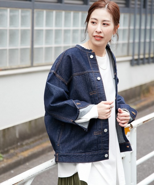 オーバーサイズデニムジャケット デニムジャケット Ciaopanic デニムジャケット ジャケット アウター ジャケット アウター 豪華 Typy チャオパニックティピー のファッション Shadesofcolormagazine Com