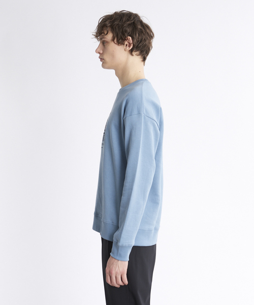 MYSELF ABAHOUSE（マイセルフアバハウス）の「【MYSELF ABAHOUSE】手描き 刺繍 プリント スウェット（スウェット・メンズ・ベージュ/サックスブルー/ホワイト系その他/ホワイト系その他2・46/48）」の14枚目の写真