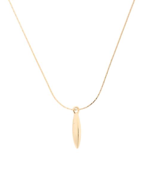 AMERICAN HOLIC（アメリカンホリック）の「ドロップメタルバーネックレス（ネックレス・レディース・シルバー/ゴールド・FREE）」の4枚目の写真