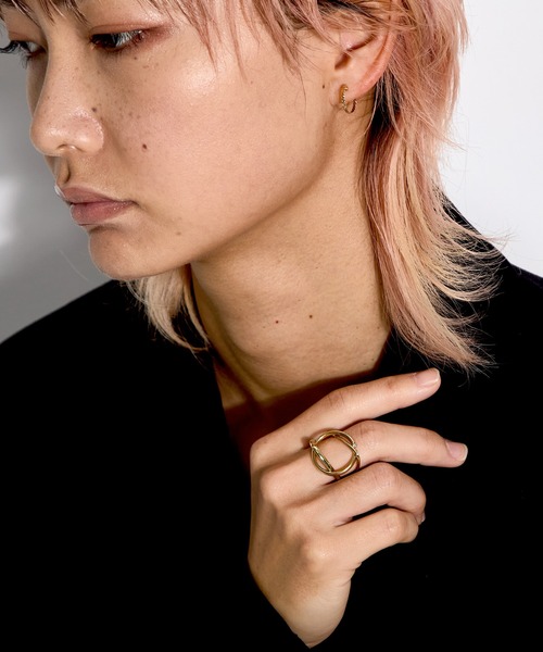 JUPITER（ジュピター）の「【SV925】ダイヤモンドリング/rainbow reflection/ゴールド（リング・レディース・ゴールド・M/L）」の22枚目の写真